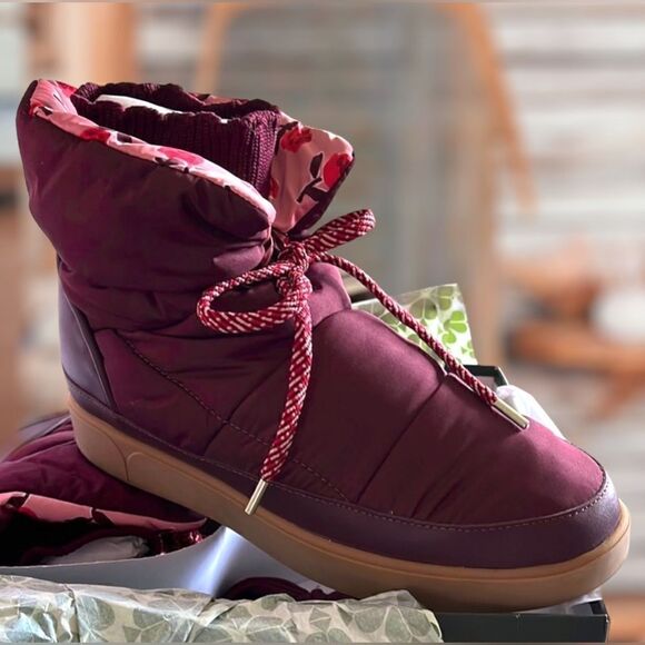 Kate Spade Insulated Thermo Winter Snow Boots Size 9 - Picture 2 of 14